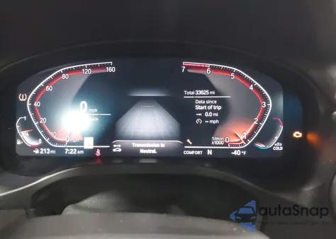 2023 BMW X3 xDrive30I z USA, uszkodzony, nr VIN 5UX53DP06P9P69035